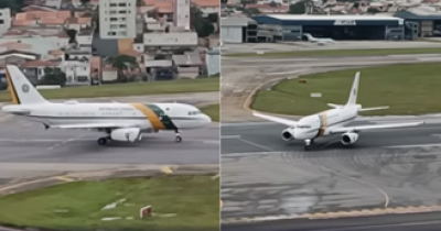 Imagem da notícia Avião da FAB que levaria Lula para Brasília cancela decolagem por problemas técnicos